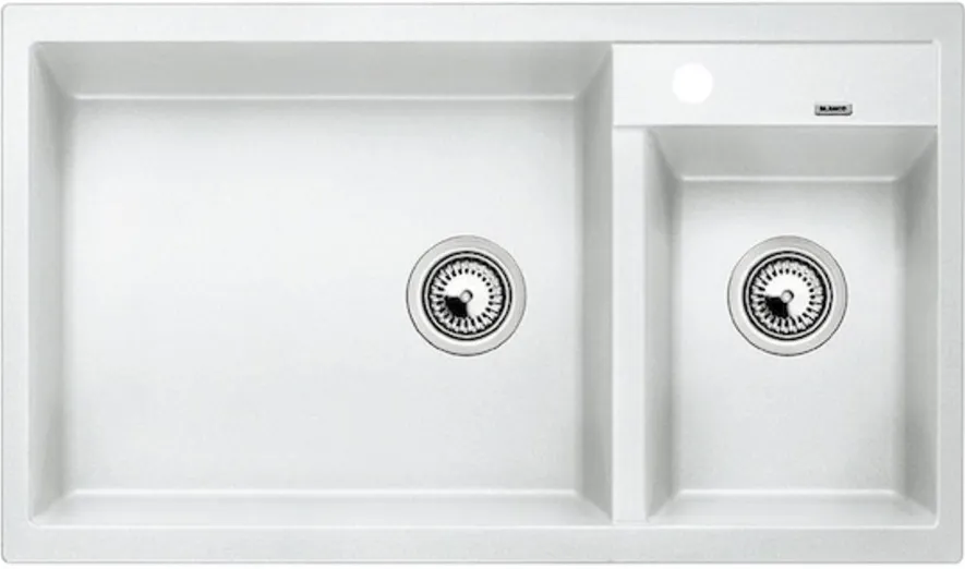 Фото товара: Blanco Metra 9, мойка, гранит, белый