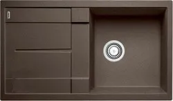 Фото товара: Blanco Metra 5S, мойка, гранит, кофе с клапаном-автоматом