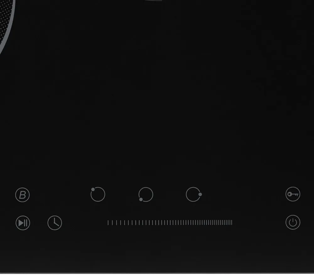 Детальное фото товара: Krona OMBRA 45 BL индукционная поверхность