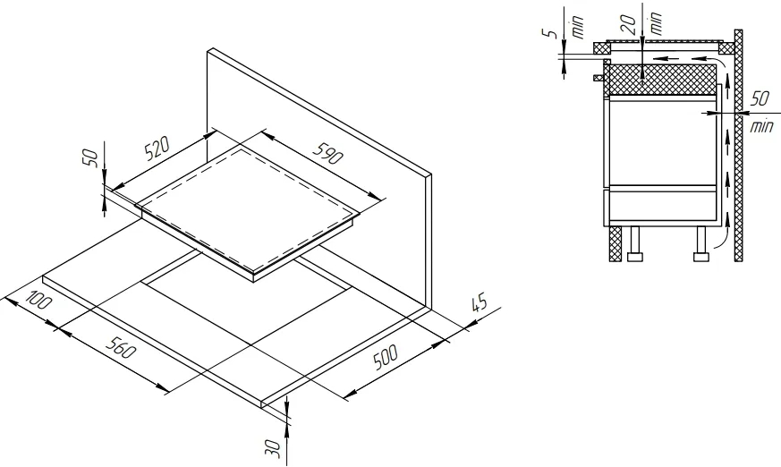 Схема встраивания