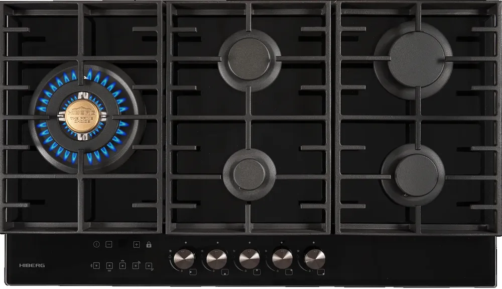 Фото товара: HIBERG VM 9155 B газовая поверхность