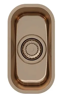 Фото товара: ALVEUS VARIANT MONARCH 110 COPPER, мойка, нержавеющая сталь, медь (в компл. с выпуском без сифона)