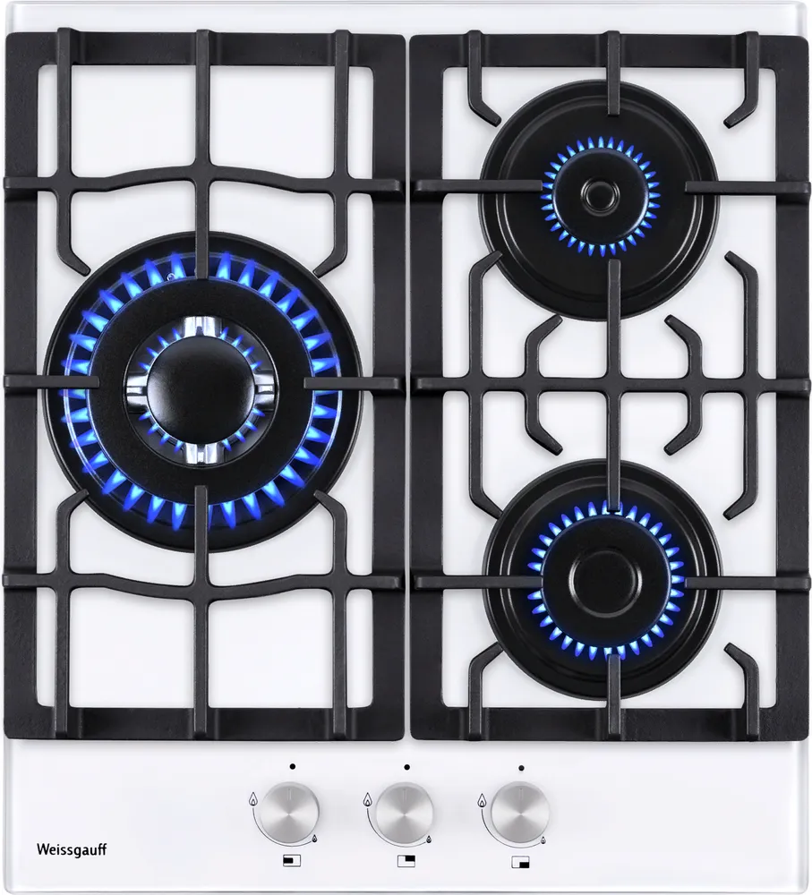Фото товара: Weissgauff HGG 451 WGB газовая поверхность