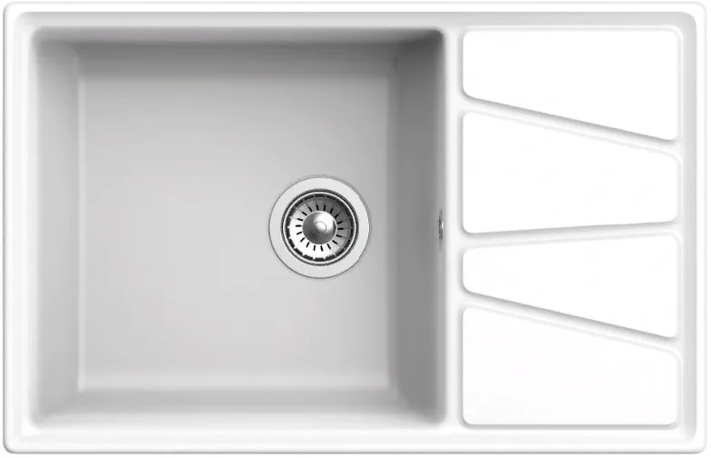 Детальное фото товара: GranFest VERTEX GF-V-780L, мойка, мрамор, иней