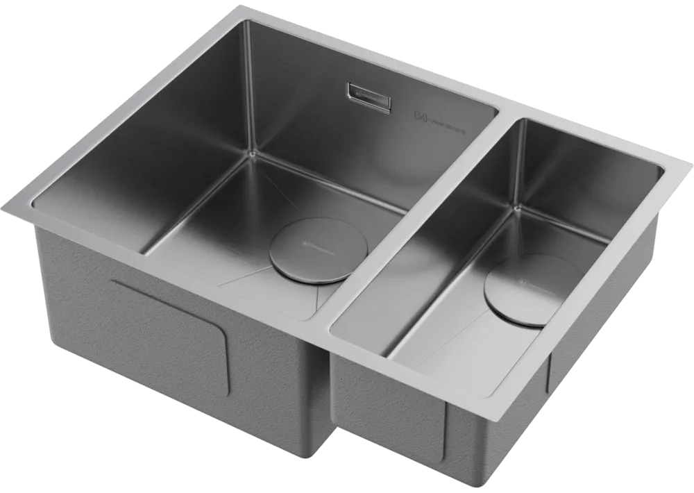 Детальное фото товара: Omoikiri Taki 58-2-U/IF IN-L, мойка, нержавеющая сталь, чаша слева