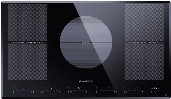 Фото товара: Maunfeld CVI905SFBK LUX индукционная поверхность