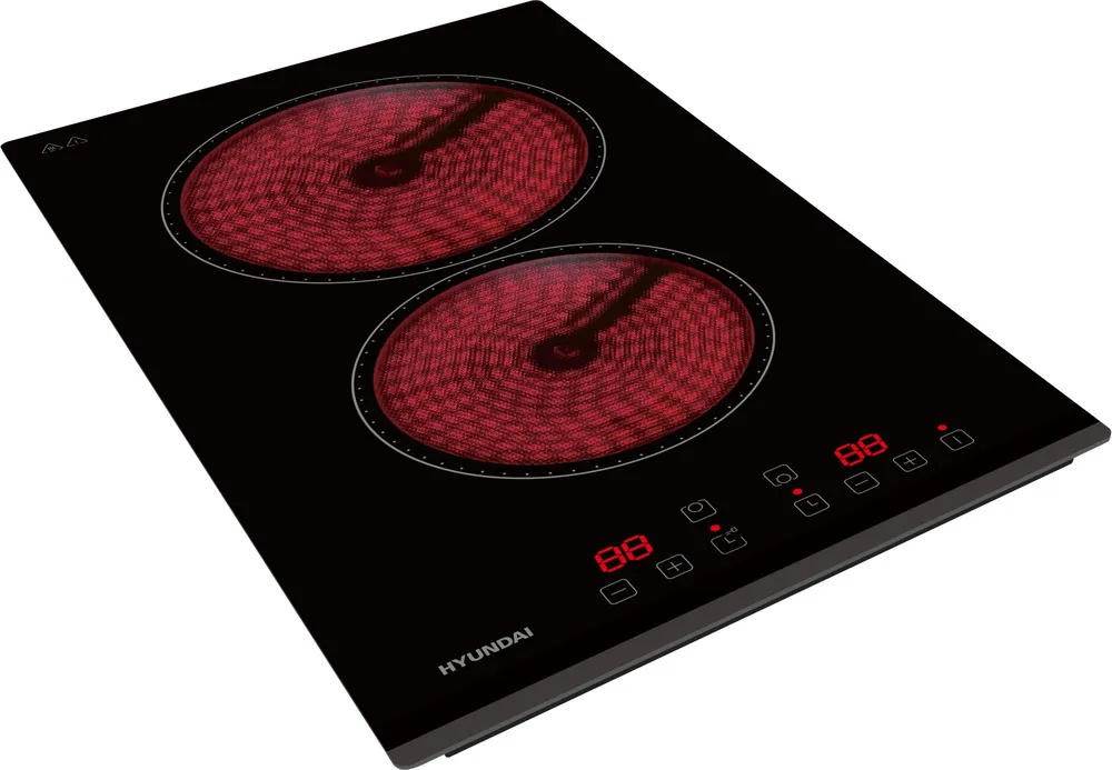 Детальное фото товара: Hyundai HHE 3251 BG стеклокерамическая поверхность
