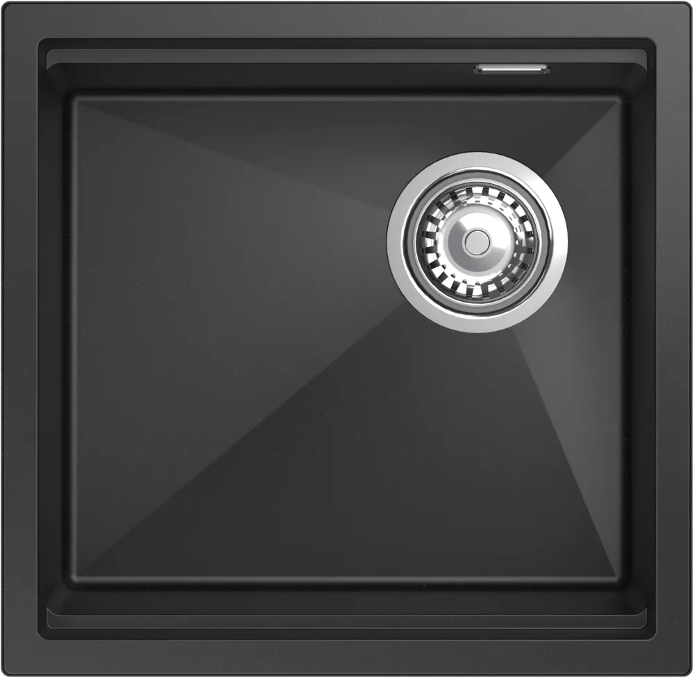 Детальное фото товара: Rivelato LINO LN-454-R antracite, мойка, гранит, антрацит