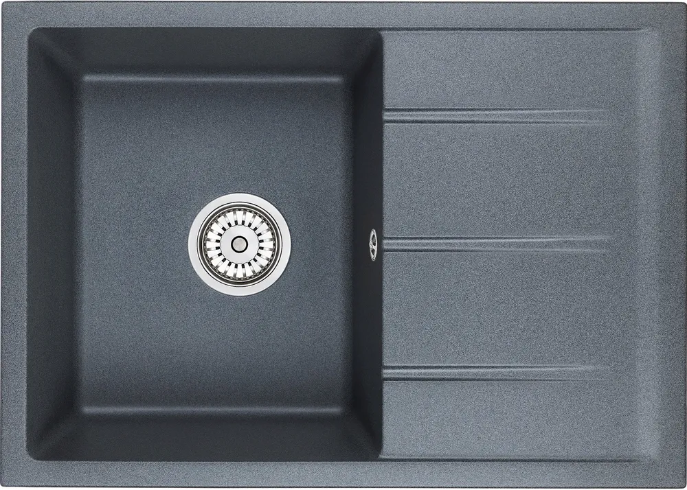 Детальное фото товара: Emar EMQ-1700.Q, мойка, гранит, антрацит