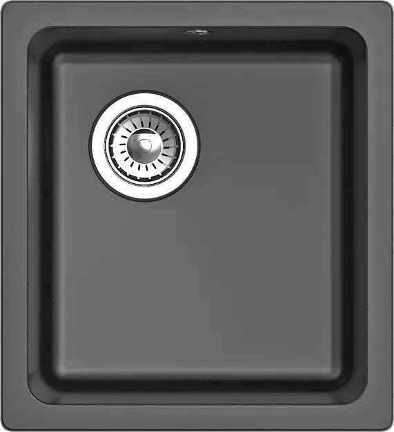 Фото товара: Rivelato BERKANA BK-35 antracite, мойка, гранит, антрацит