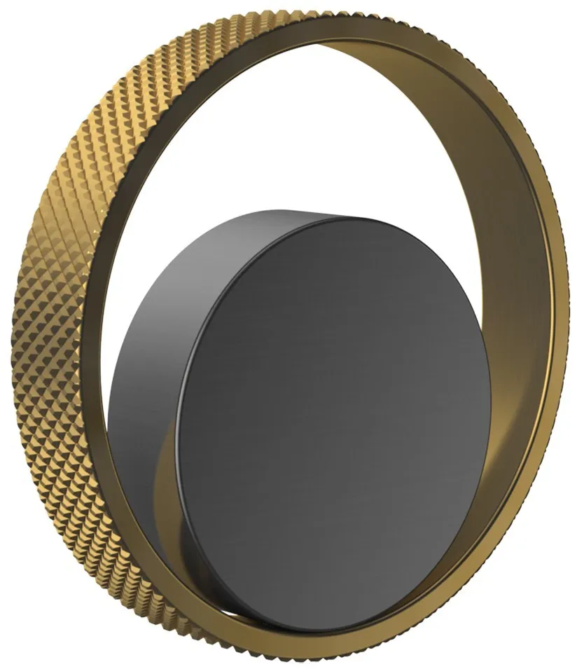 Фото товара: Paulmark ручка для смесителя URBAN, беретта-брашированное золото