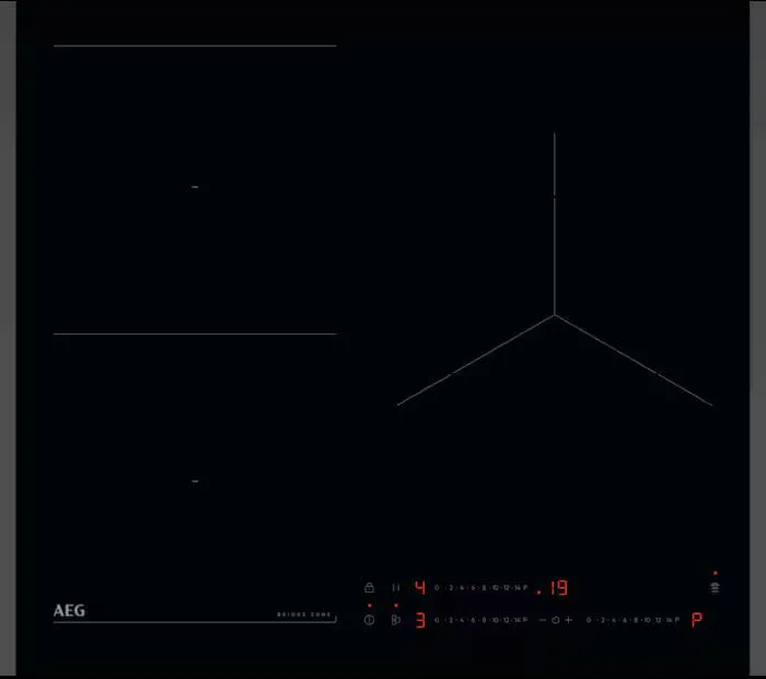 Фото товара: AEG TO63IQ00FB индукционная поверхность
