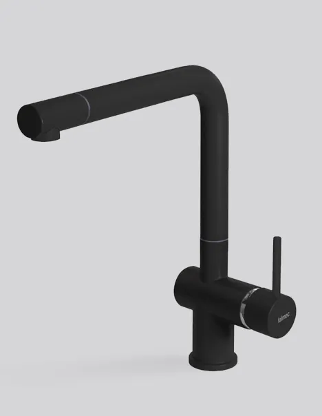 Фото товара: Falmec ISEO CORNER BK, смеситель, черный