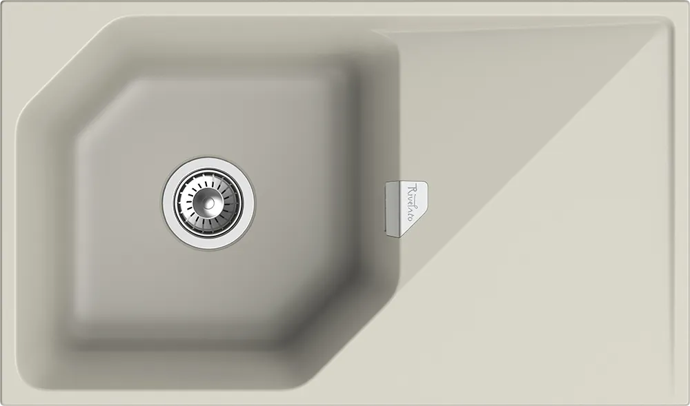 Фото товара: Rivelato LOCUS LS-85 topazio, мойка, гранит, топаз