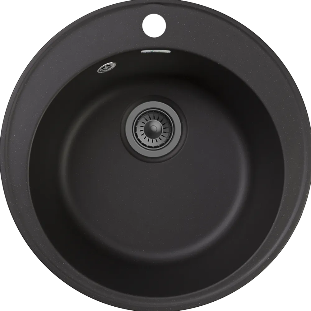 Фото товара: GranFest QUARZ GF-Z08, мойка, гранит, черный