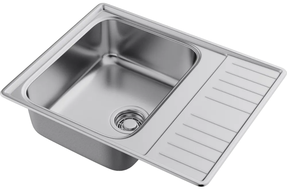 Детальное фото товара: Omoikiri Sagami 79-IN, мойка, оборачиваемая, нерж. сталь 