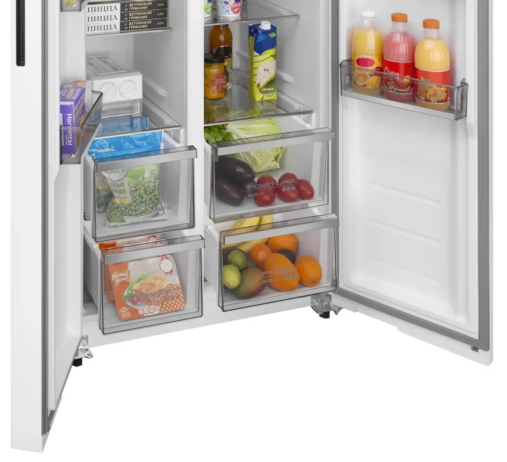 Детальное фото товара: MEFERI MFR83WH TOTAL NO FROST SIDE BY SIDE COMFORT
