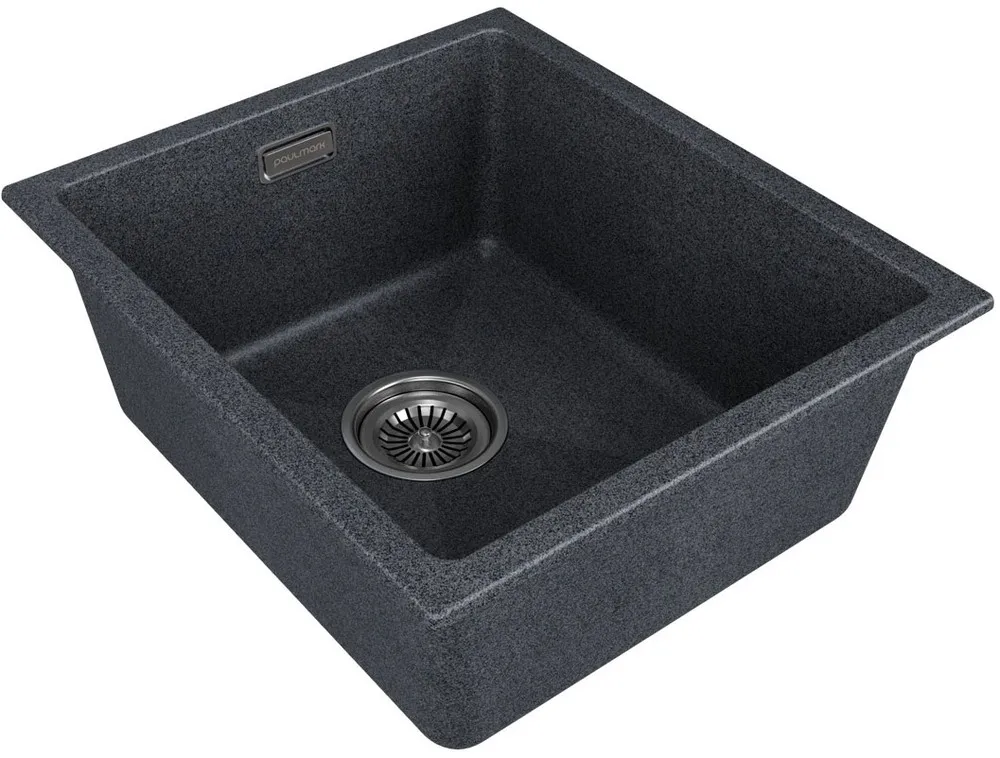 Детальное фото товара: Paulmark LUMI 41UNI, мойка, гранит, графит