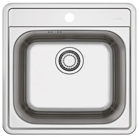 Фото товара: ALVEUS MORE 20 NAT-90, мойка, нержавеющая сталь (в комплекте с сифоном 1130550)