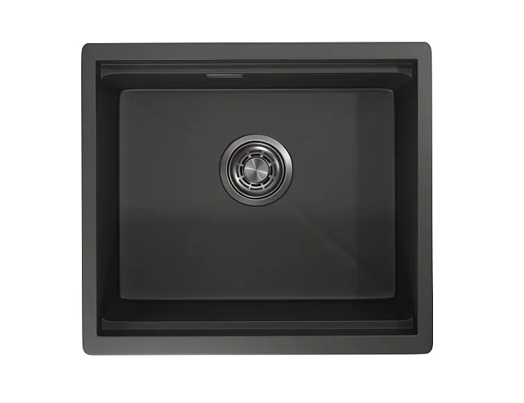 Фото товара: GRANULA 5045U, мойка, нержавеющая сталь, черный матовый