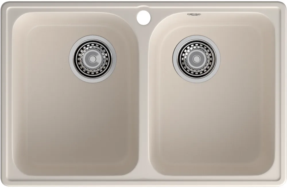 Фото товара: ЭкоМ 7448-2, мойка, гранит, белый