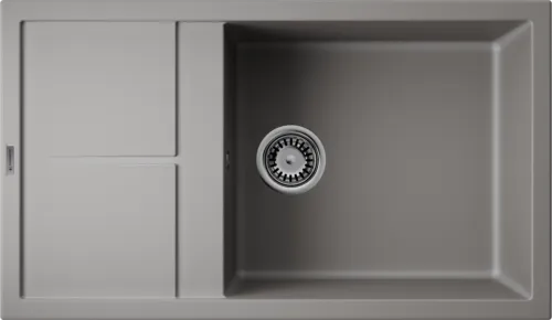 Фото товара: Omoikiri Sumi 86A-GR, мойка, керамика, ленинградский серый