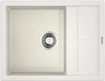 Фото товара: Omoikiri Sumi 65-WH, мойка, гранит, белый