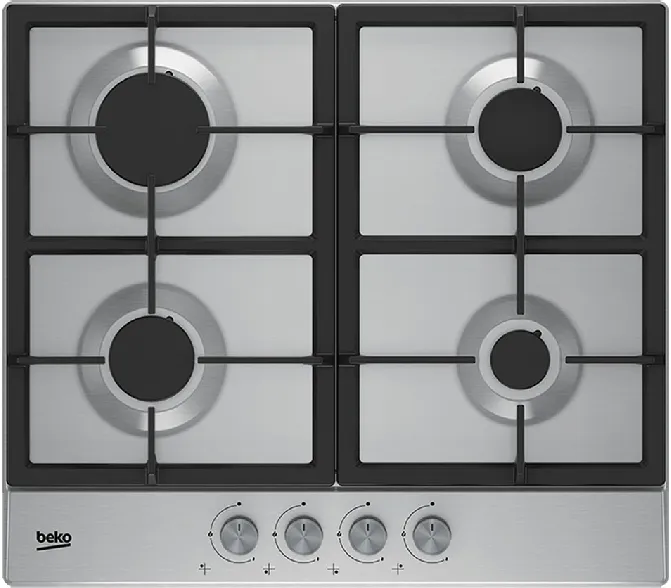 Фото товара: Beko HIAG64225SX газовая поверхность
