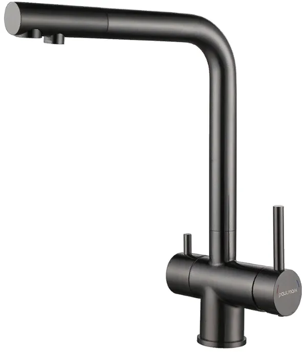 Фото товара: Paulmark SKALEN, смеситель, вороненая сталь