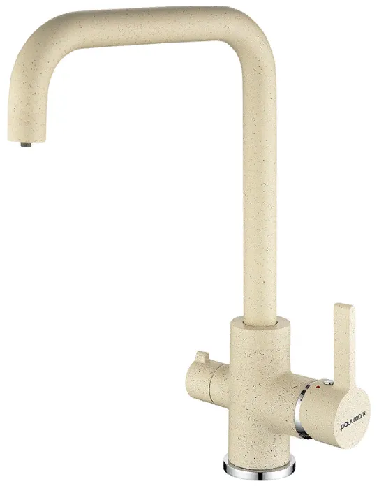 Фото товара: Paulmark LOGAS, смеситель, гранит, бежевый