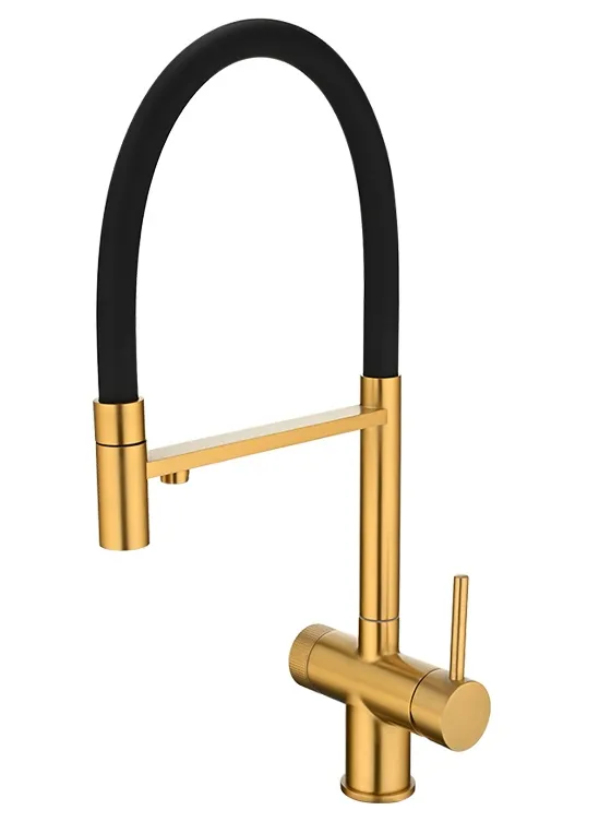 Фото товара: Emar ЕС-7024 PVD Golden, смеситель, золото