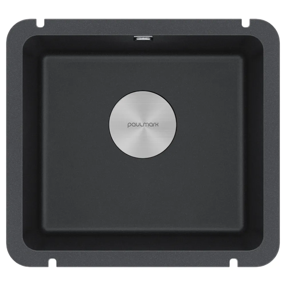 Фото товара: Paulmark UNTER, мойка, гранит, черный
