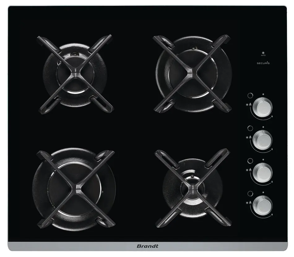Фото товара: Brandt BPG6414B газовая поверхность