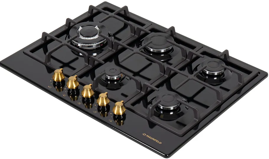 Детальное фото товара: Maunfeld EGHE.75.33CB.R/G газовая поверхность