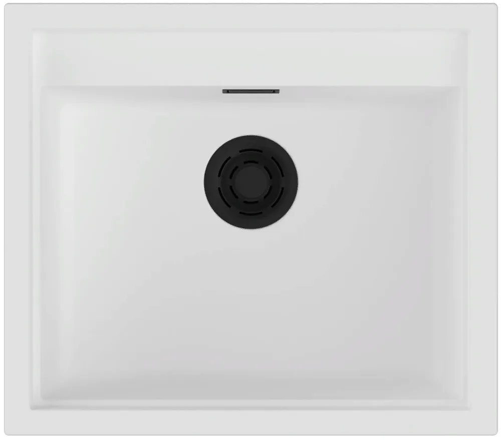 Фото товара: Omoikiri Sintesi 57-WH, мойка, керамика, белый
