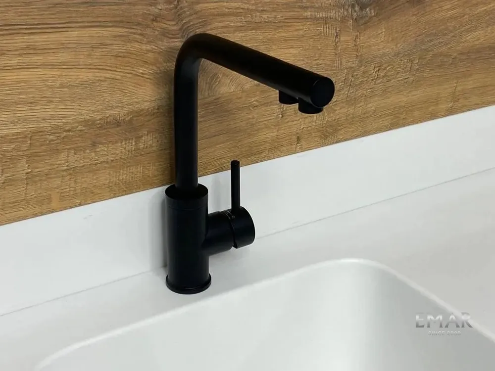 Детальное фото товара: Emar ECB 7015 Black, смеситель, черный