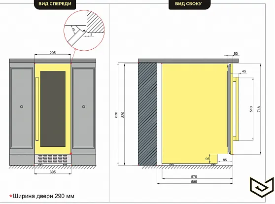 Схема встраивания