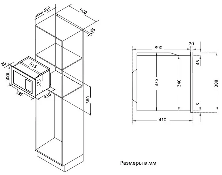 Схема встраивания
