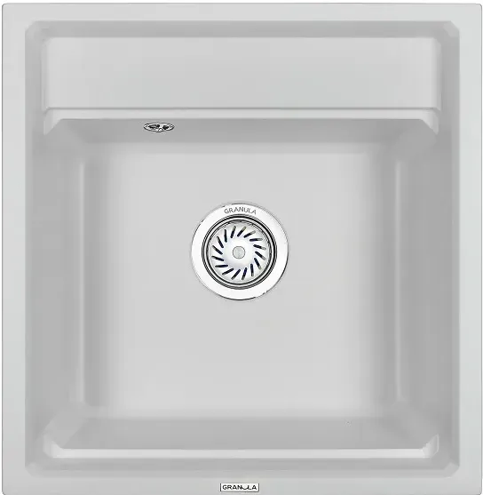 Фото товара: GRANULA 5002 мойка, гранит, арктик (белый)