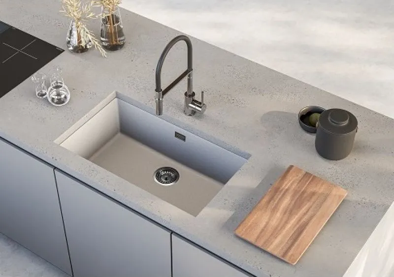 Детальное фото товара: ALVEUS OMNI 40 GRANITAL CONCRETE-G81, мойка, гранит, серый (в комплекте с сифоном 1145083)