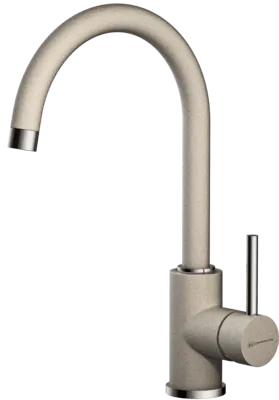 Фото товара: Omoikiri Shinagawa-SA, смеситель, гранит, бежевый