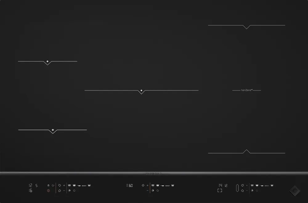 Фото товара: De Dietrich DPI2878B индукционная поверхность