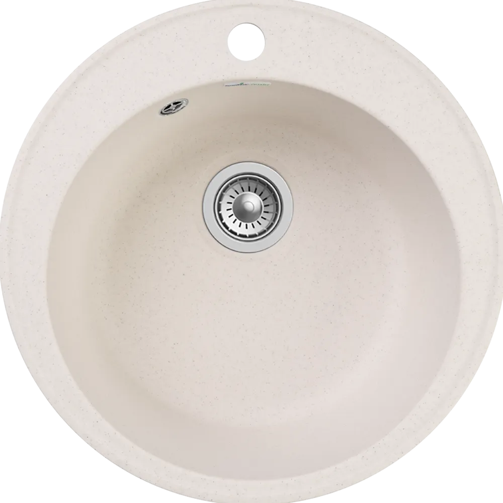 Фото товара: GranFest QUARZ GF-Z08, мойка, гранит, белый