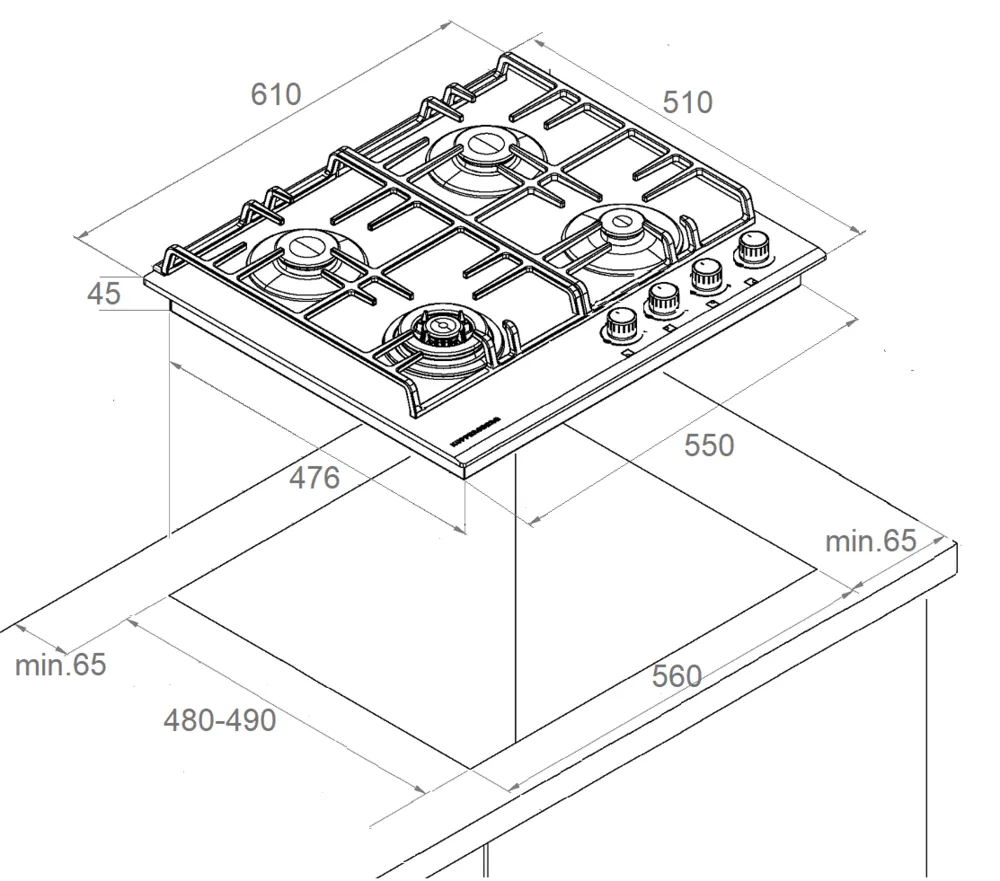 Схема встраивания