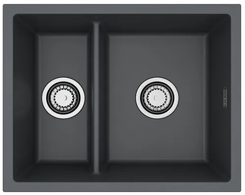 Фото товара: ALVEUS OMNI 50 GRANITAL DEEP BLACK-G90, мойка, гранит, темно-черный (в комп. с сифоном 1150202)