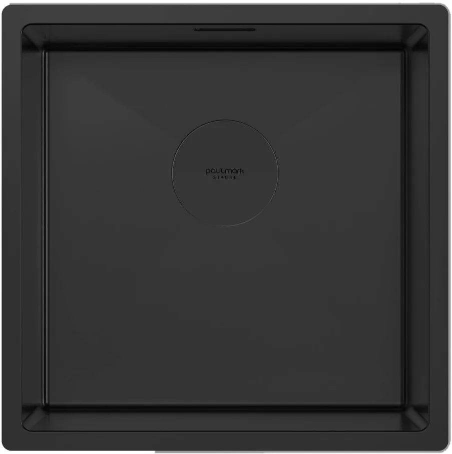 Детальное фото товара: Paulmark NEXT 44 UNI, мойка, нержавеющая сталь, матовый черный