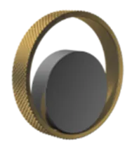 Детальное фото товара: Paulmark ручка для смесителя URBAN, беретта-брашированное золото