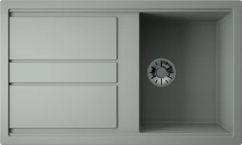 Фото товара: Omoikiri Kitagawa 86-WG, мойка, керамика, ветреный зеленый