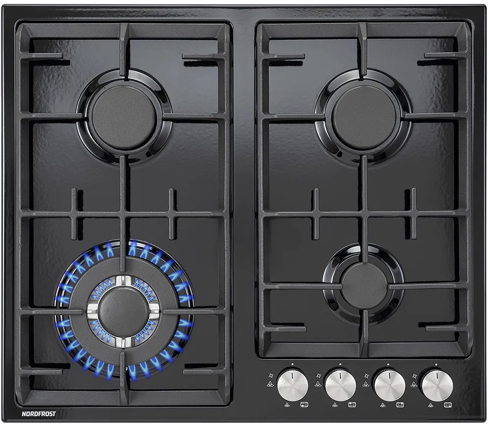 Фото товара: Nordfrost HS 6042 B газовая поверхность