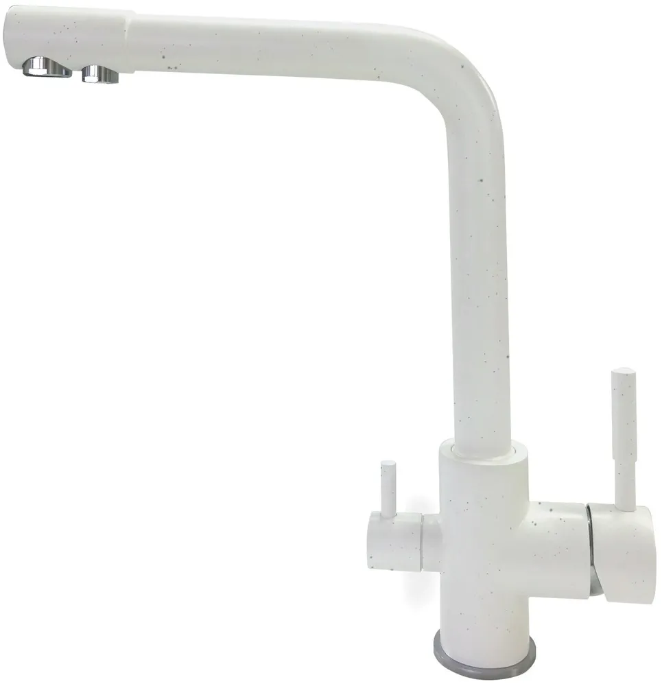 Фото товара: LEX Biferno White, смеситель, гранит